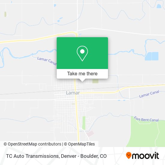 Mapa de TC Auto Transmissions