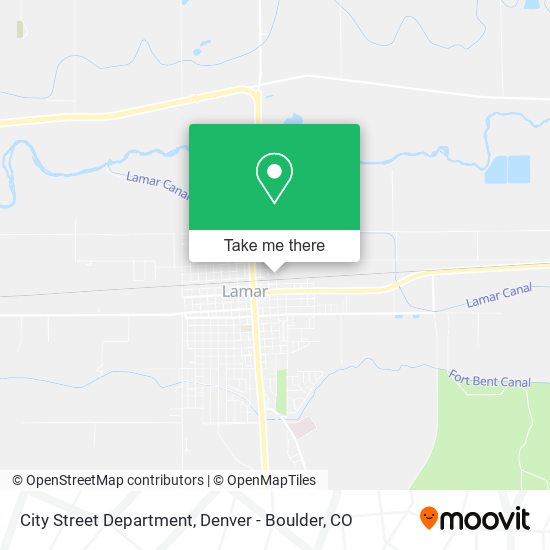Mapa de City Street Department