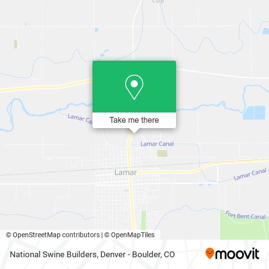 Mapa de National Swine Builders