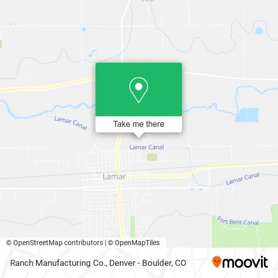 Ranch Manufacturing Co. map