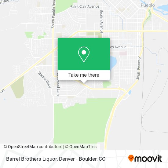 Barrel Brothers Liquor map