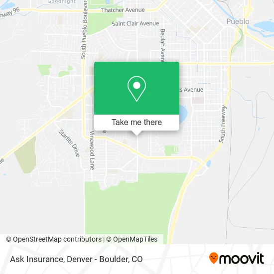 Ask Insurance map