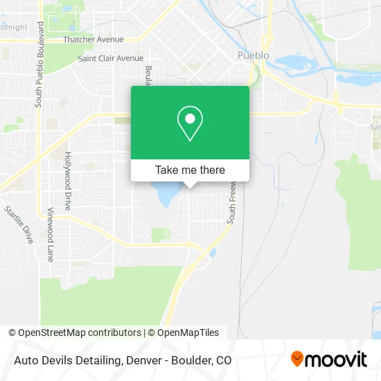 Auto Devils Detailing map