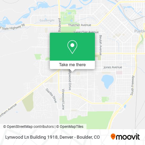 Lynwood Ln Building 1918 map