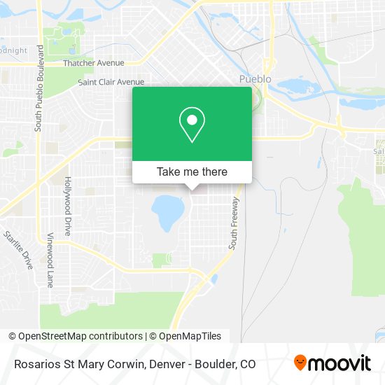 Rosarios St Mary Corwin map