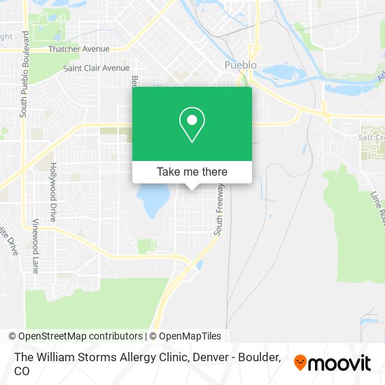 Mapa de The William Storms Allergy Clinic