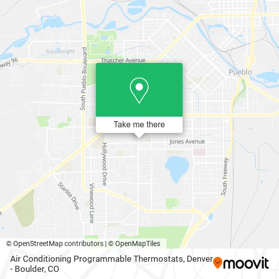 Air Conditioning Programmable Thermostats map