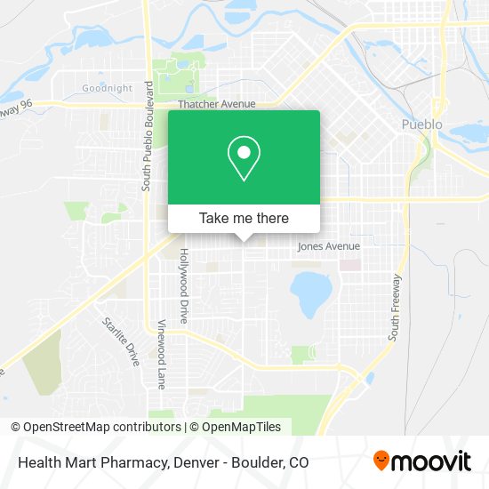 Health Mart Pharmacy map