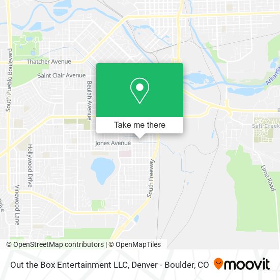 Out the Box Entertainment LLC map