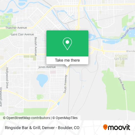 Ringside Bar & Grill map