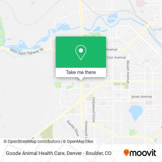 Goode Animal Health Care map