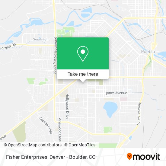 Fisher Enterprises map