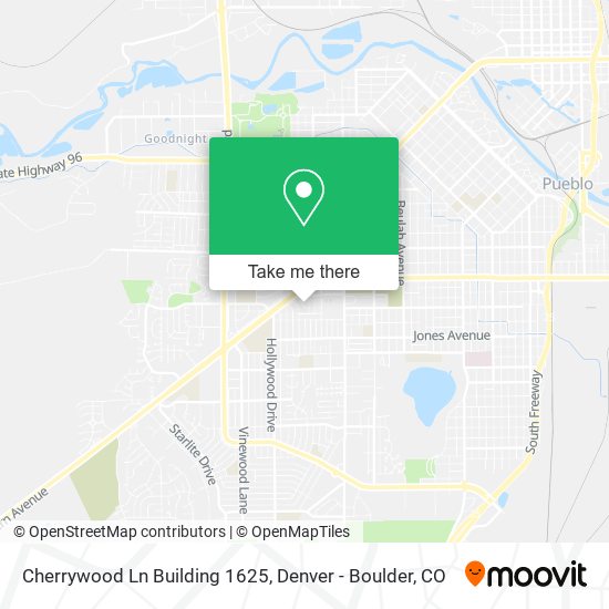 Cherrywood Ln Building 1625 map