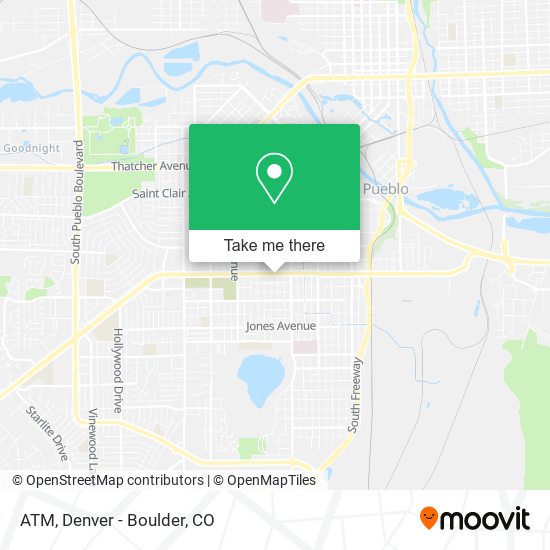 Mapa de ATM