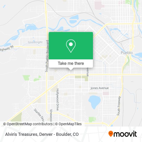 Mapa de Alvin's Treasures