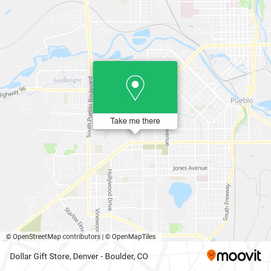 Dollar Gift Store map