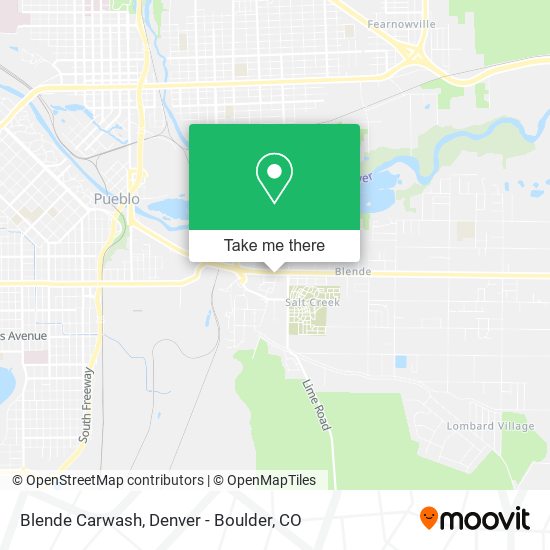 Blende Carwash map