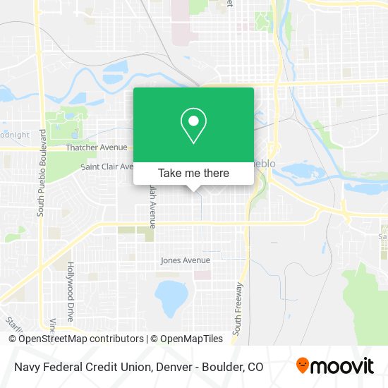 Navy Federal Credit Union map