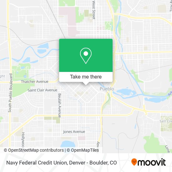 Navy Federal Credit Union map