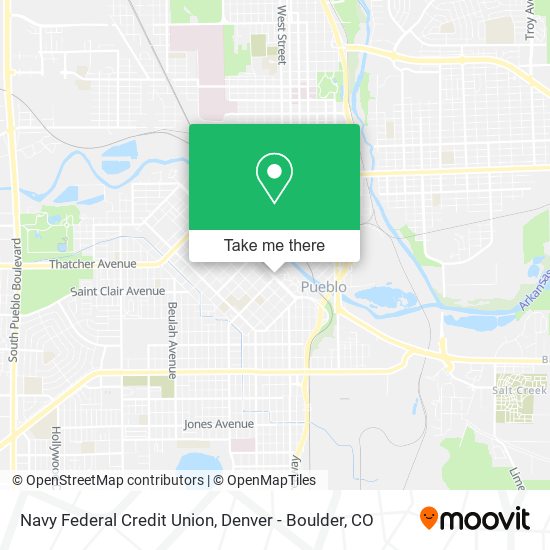 Navy Federal Credit Union map