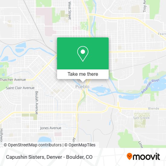 Capushin Sisters map