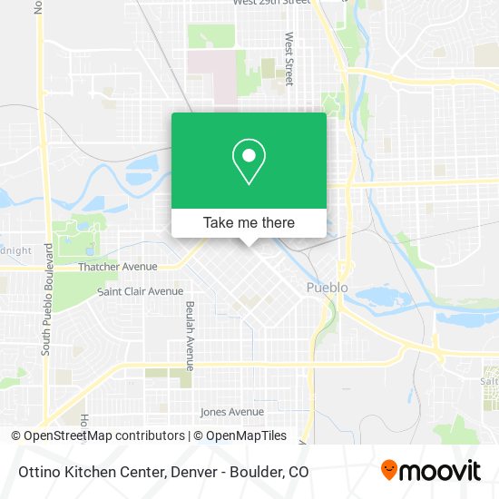 Mapa de Ottino Kitchen Center