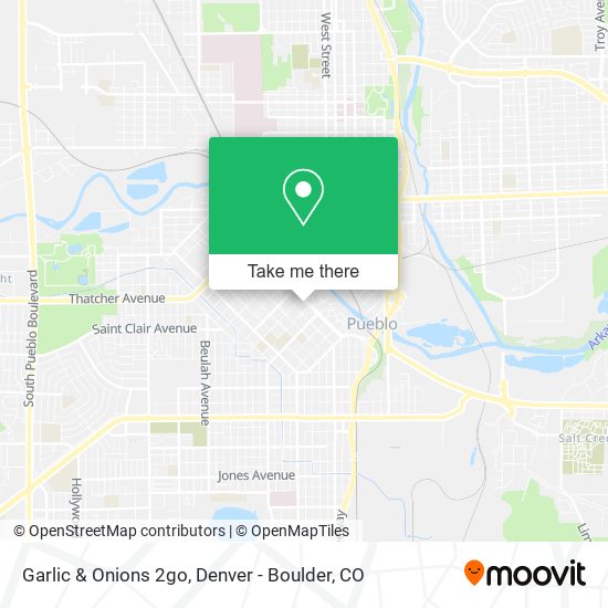 Garlic & Onions 2go map