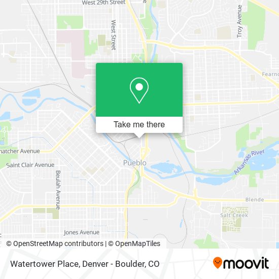 Mapa de Watertower Place