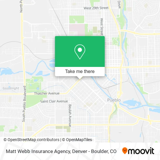 Matt Webb Insurance Agency map