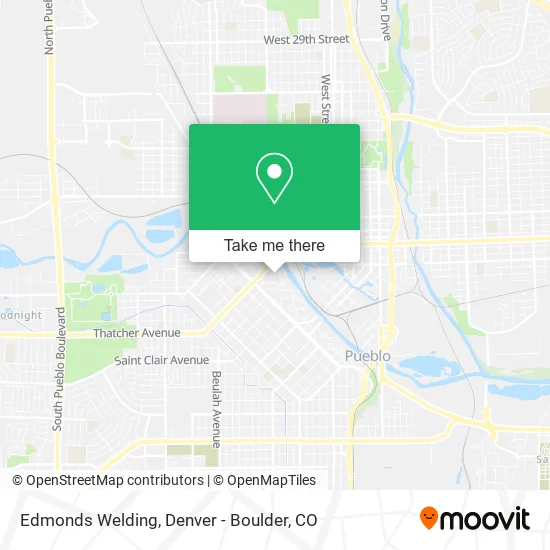 Edmonds Welding map