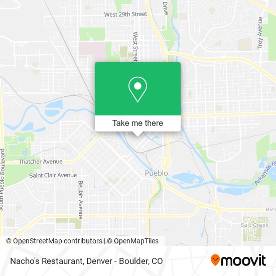 Nacho's Restaurant map
