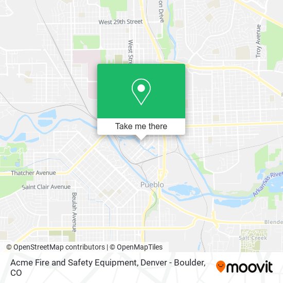 Mapa de Acme Fire and Safety Equipment