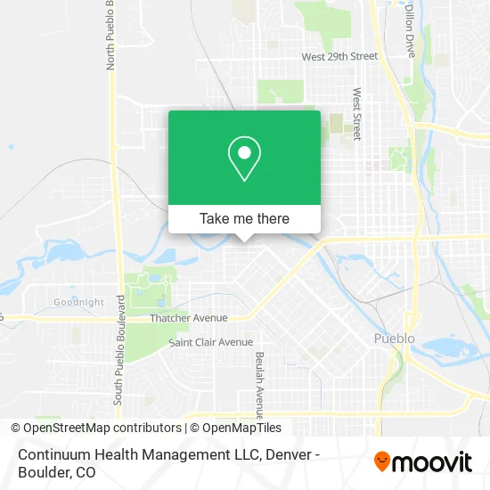 Continuum Health Management LLC map
