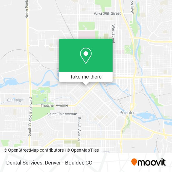 Mapa de Dental Services