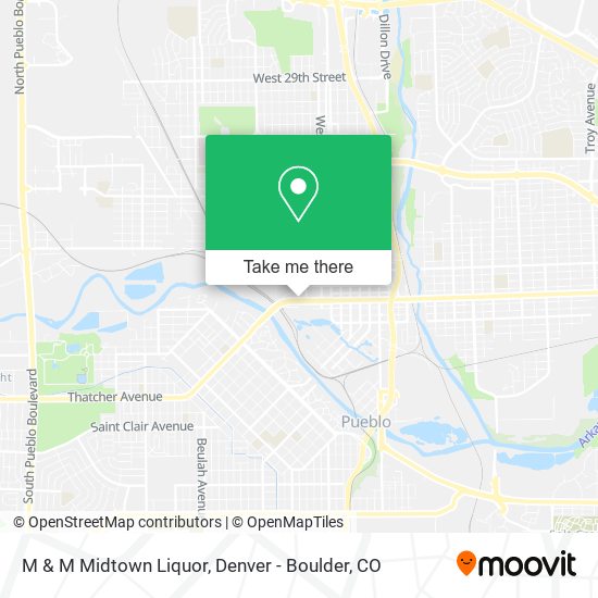 M & M Midtown Liquor map