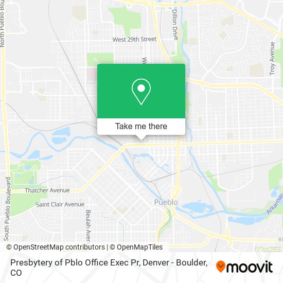 Mapa de Presbytery of Pblo Office Exec Pr