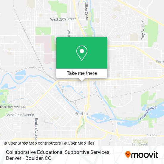 Collaborative Educational Supportive Services map