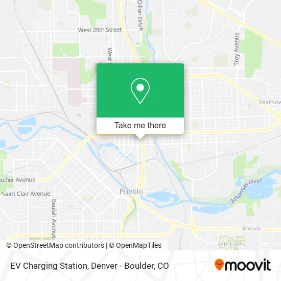EV Charging Station map