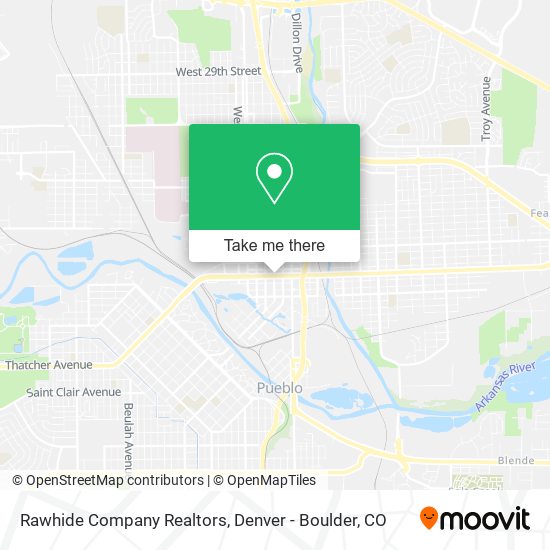 Mapa de Rawhide Company Realtors