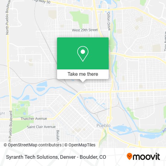 Syranth Tech Solutions map