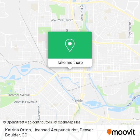 Katrina Orton, Licensed Acupuncturist map