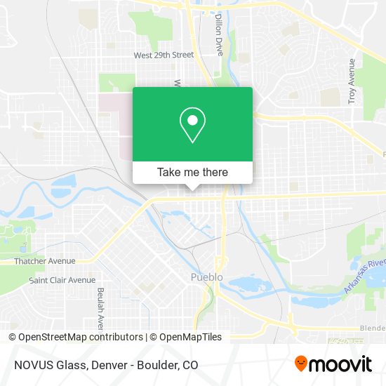 NOVUS Glass map