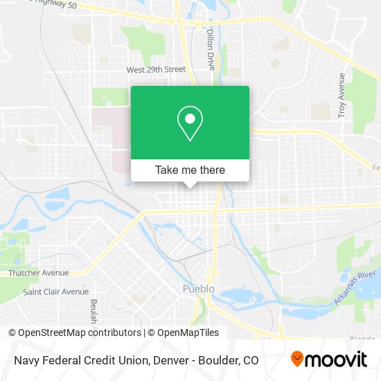 Navy Federal Credit Union map