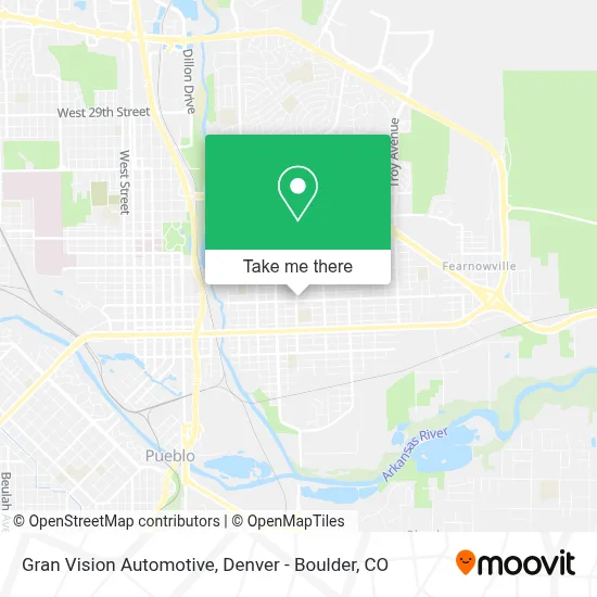 Gran Vision Automotive map