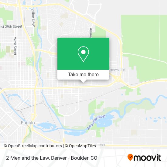 2 Men and the Law map