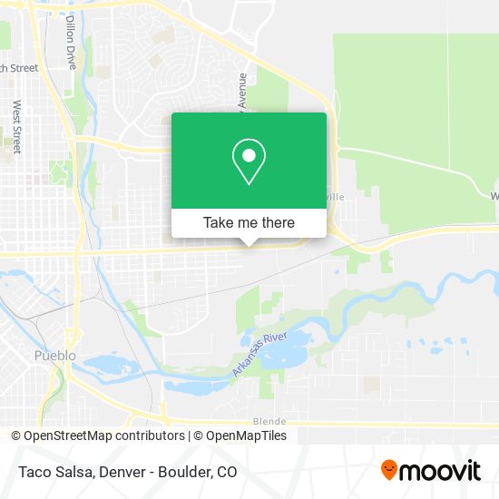 Mapa de Taco Salsa