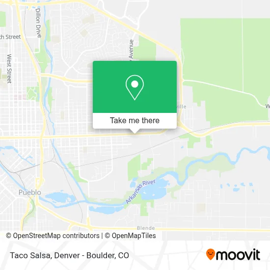Taco Salsa map