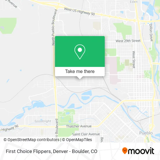 First Choice Flippers map