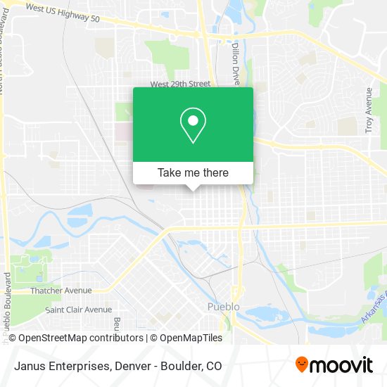 Janus Enterprises map
