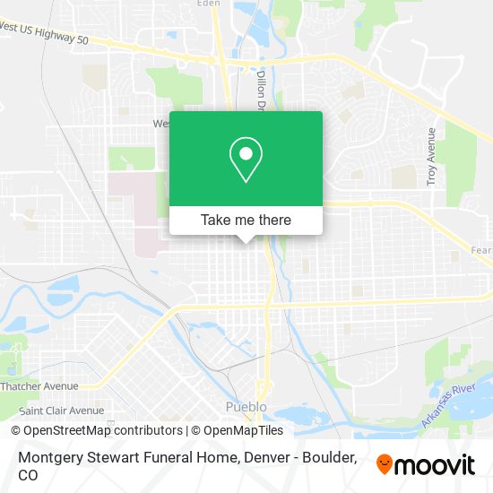 Mapa de Montgery Stewart Funeral Home